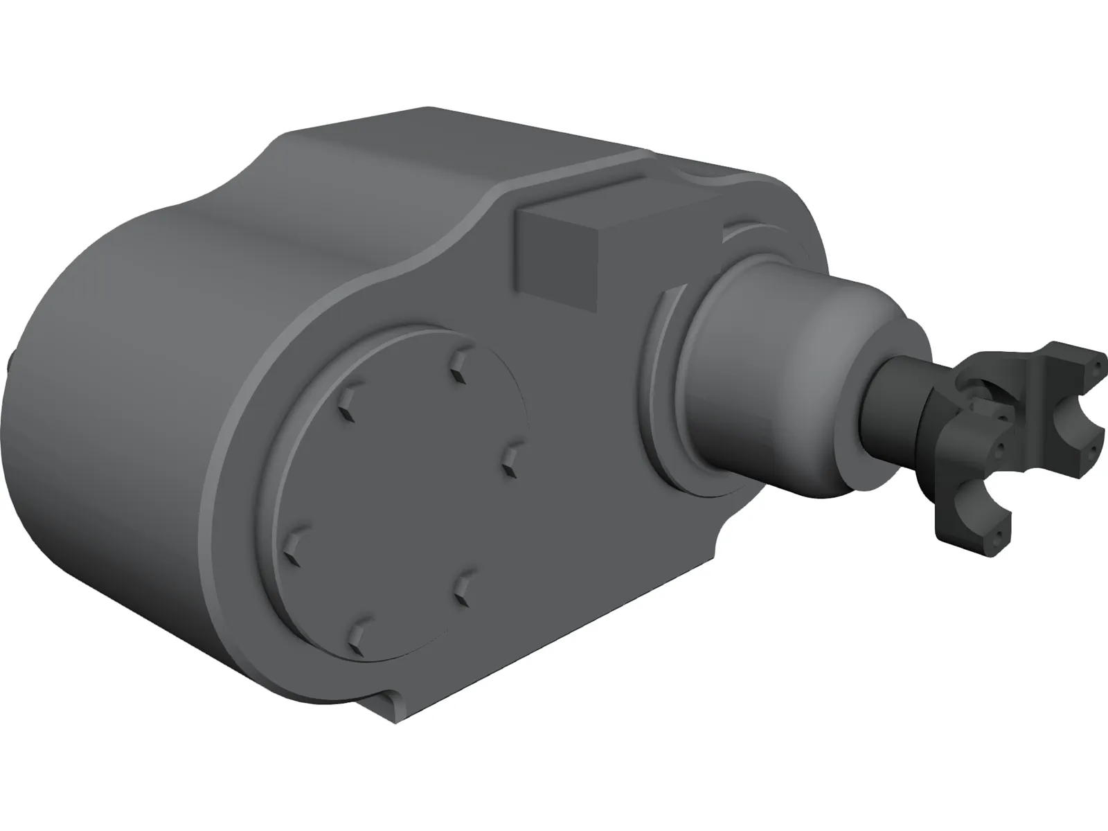 Transfer Case 4x4 3D Model