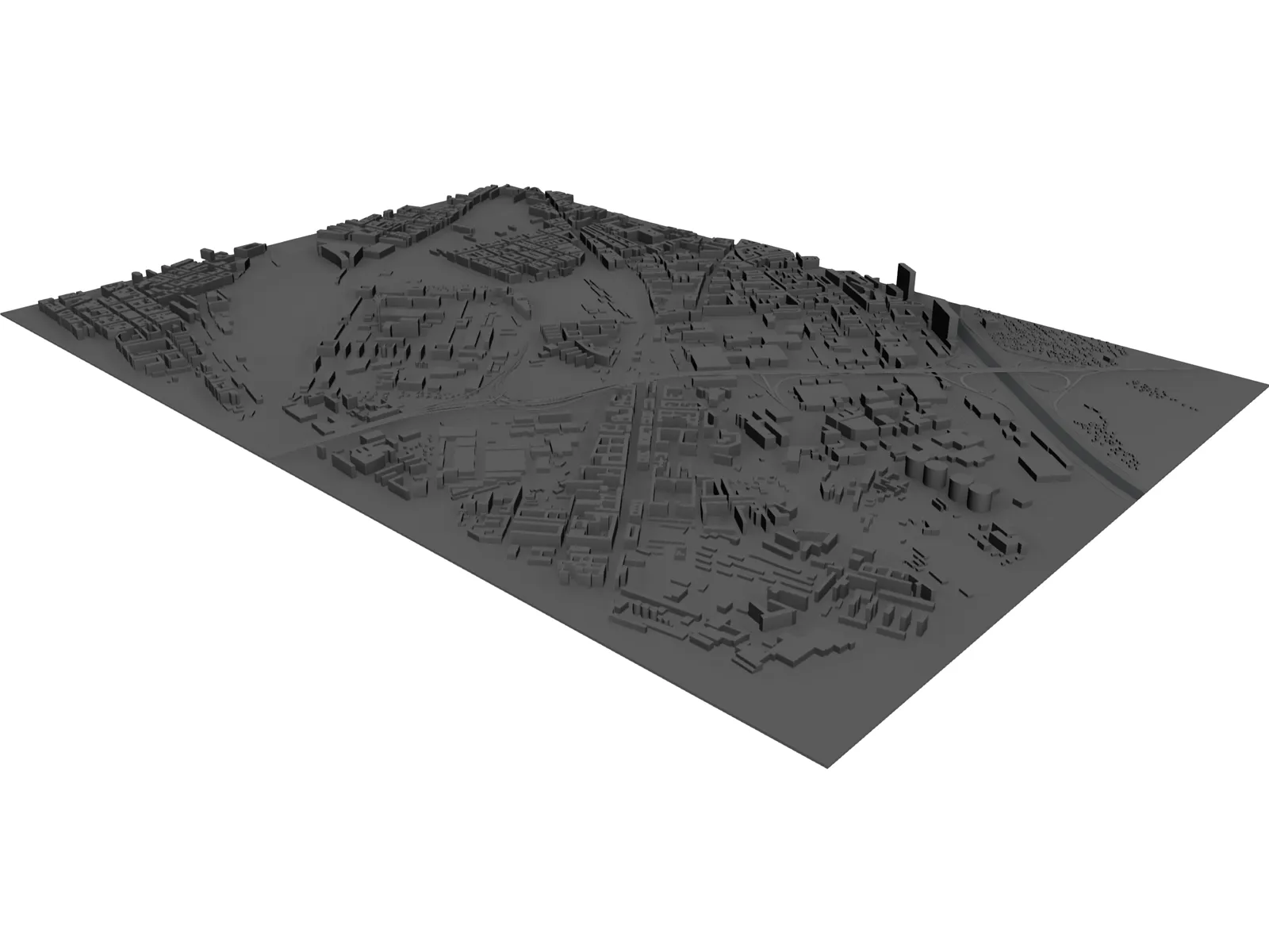 Vienna Southeast 3D Model