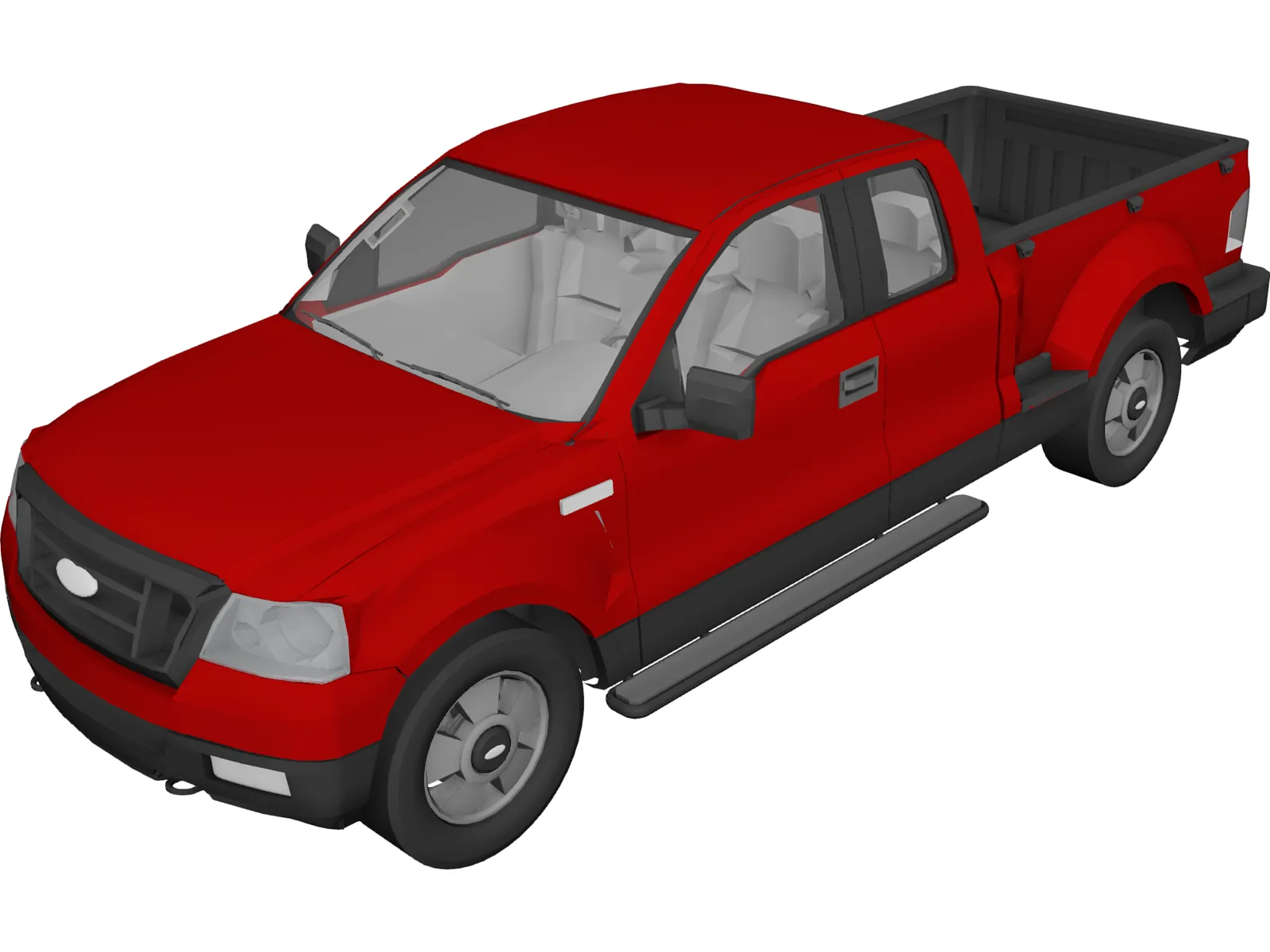 Ford F-150 Pickup 3D Model