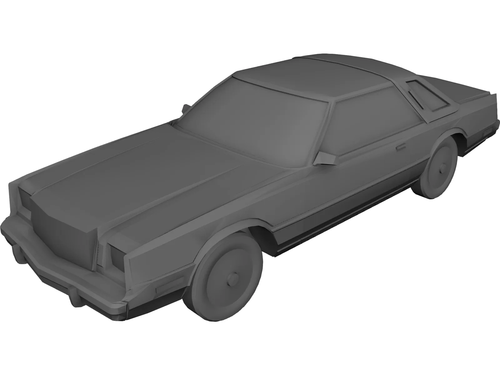 Chrysler Cordoba 3D Model