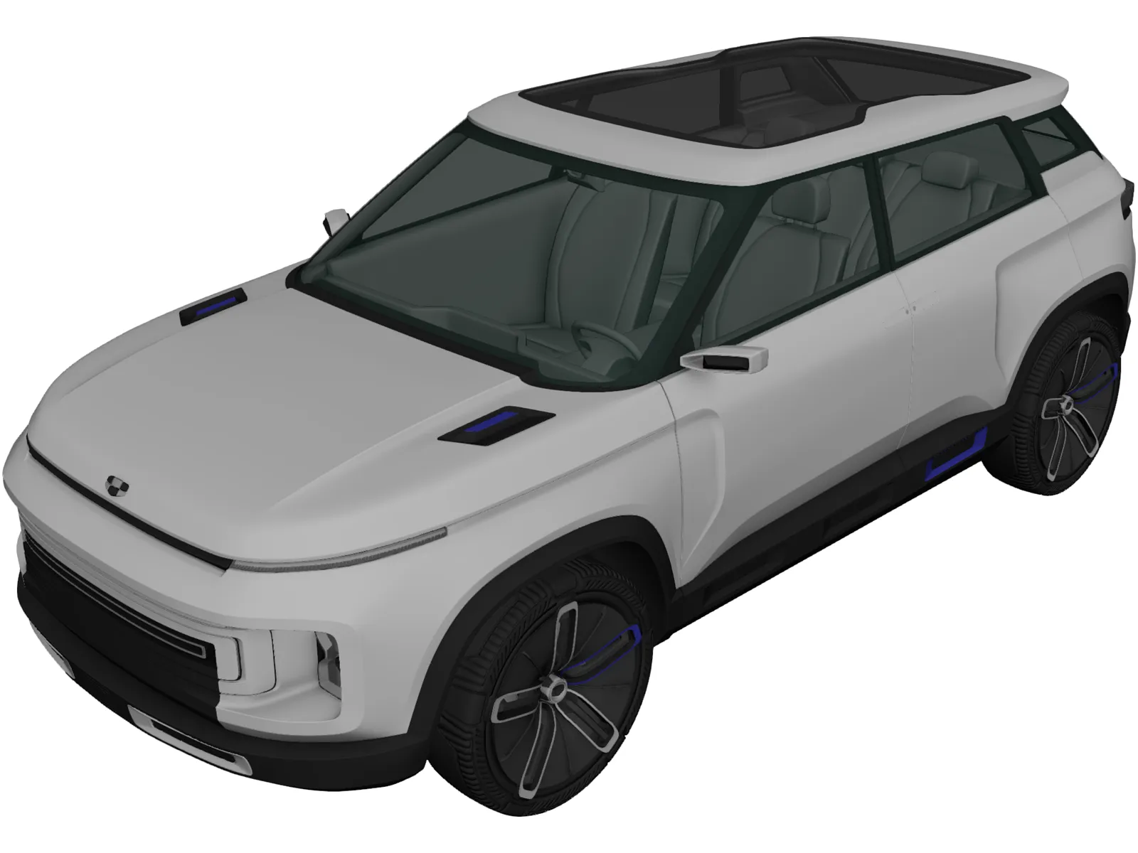 Geely Icon Concept (2020) 3D Model