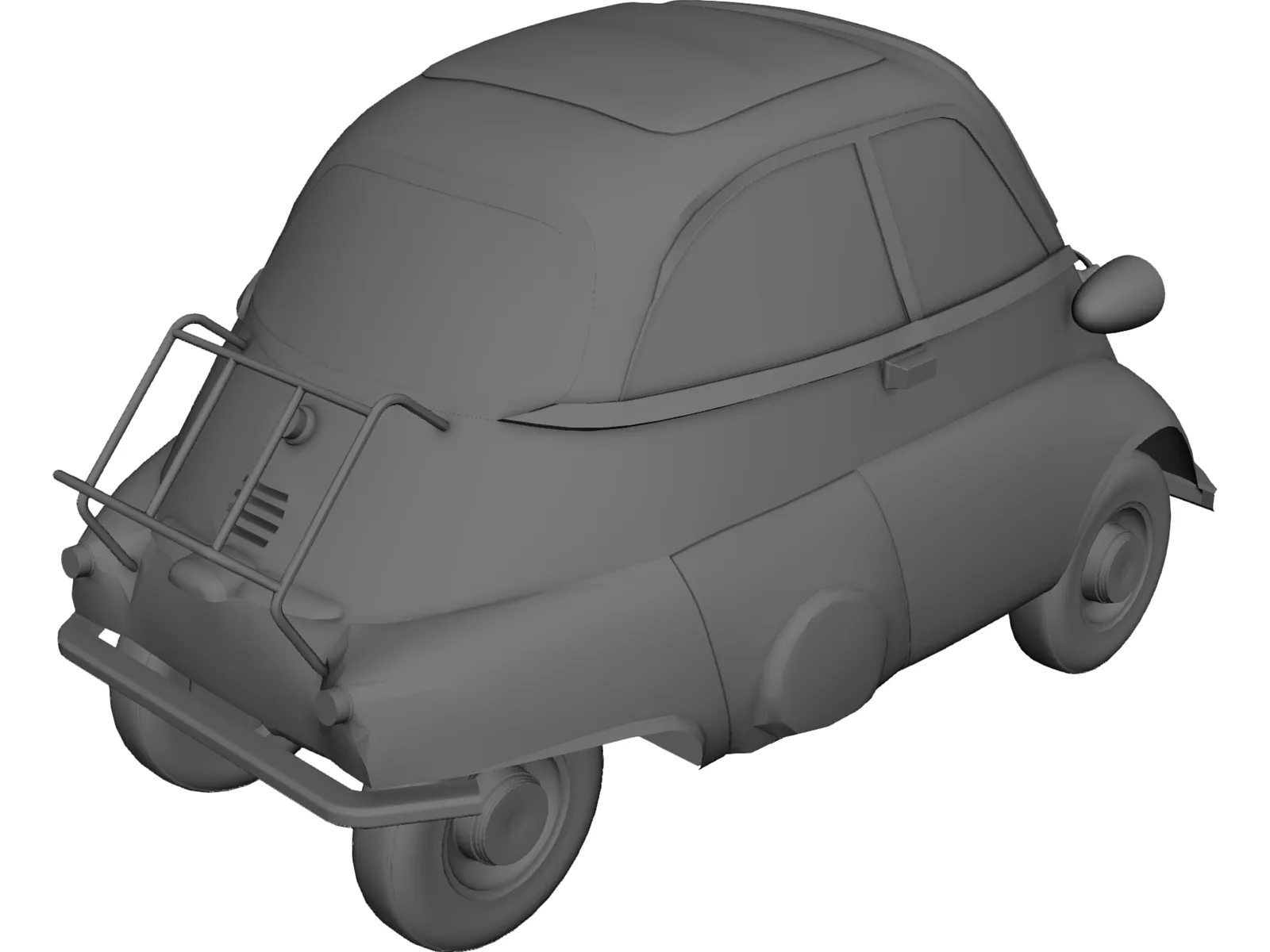 BMW Isetta 250 (1957) 3D Model