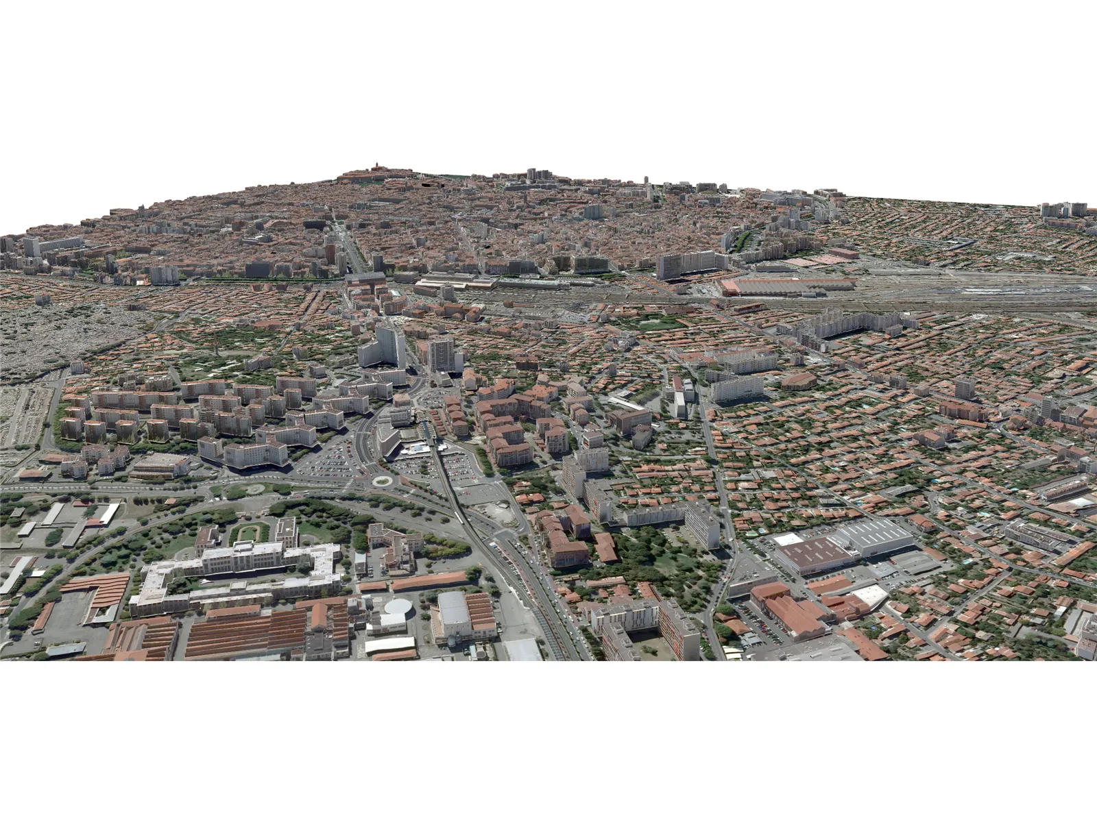 Toulouse City (France) [Part 2/4] 3D Model