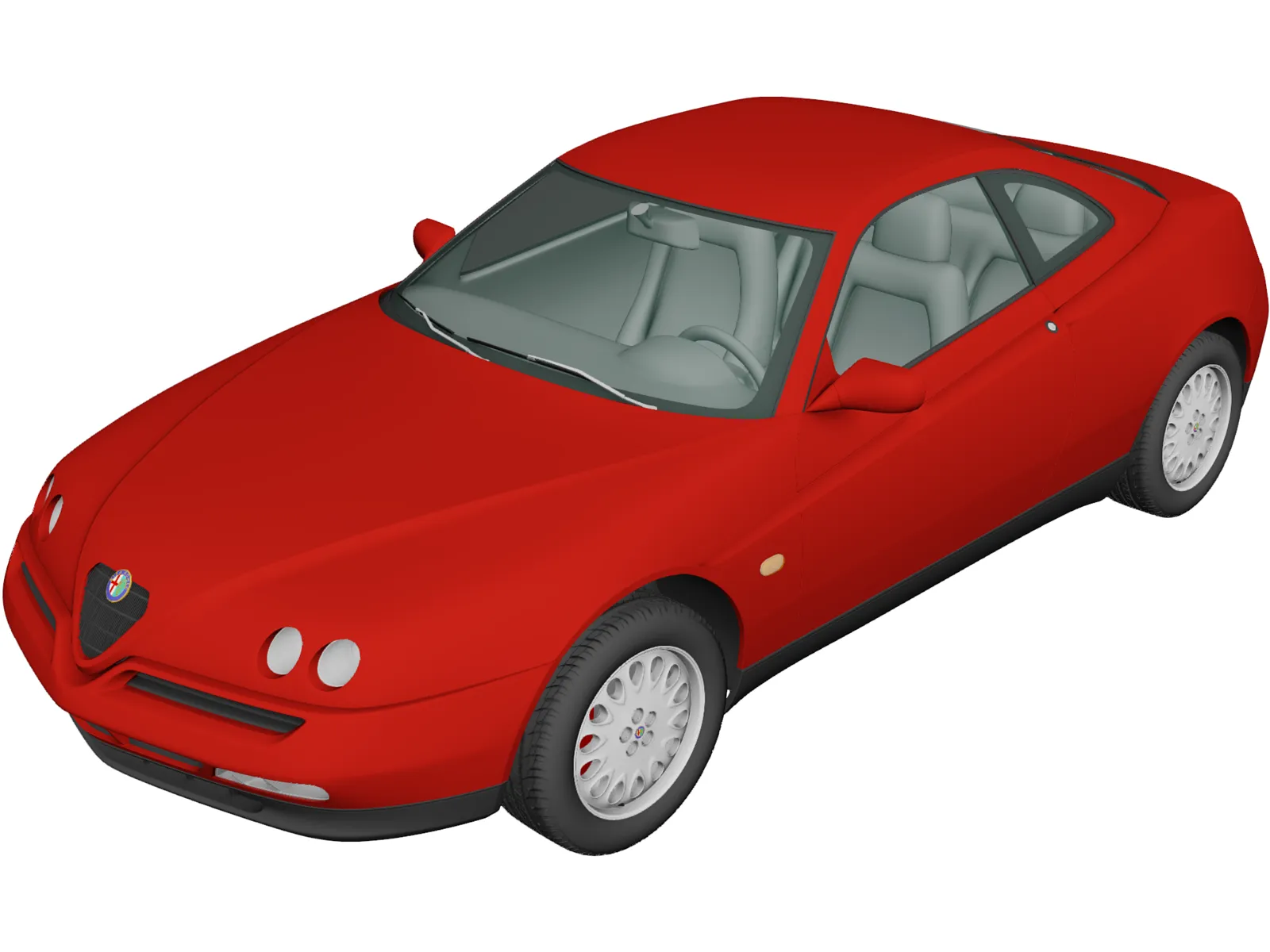 Alfa Romeo GTV (1995) 3D Model
