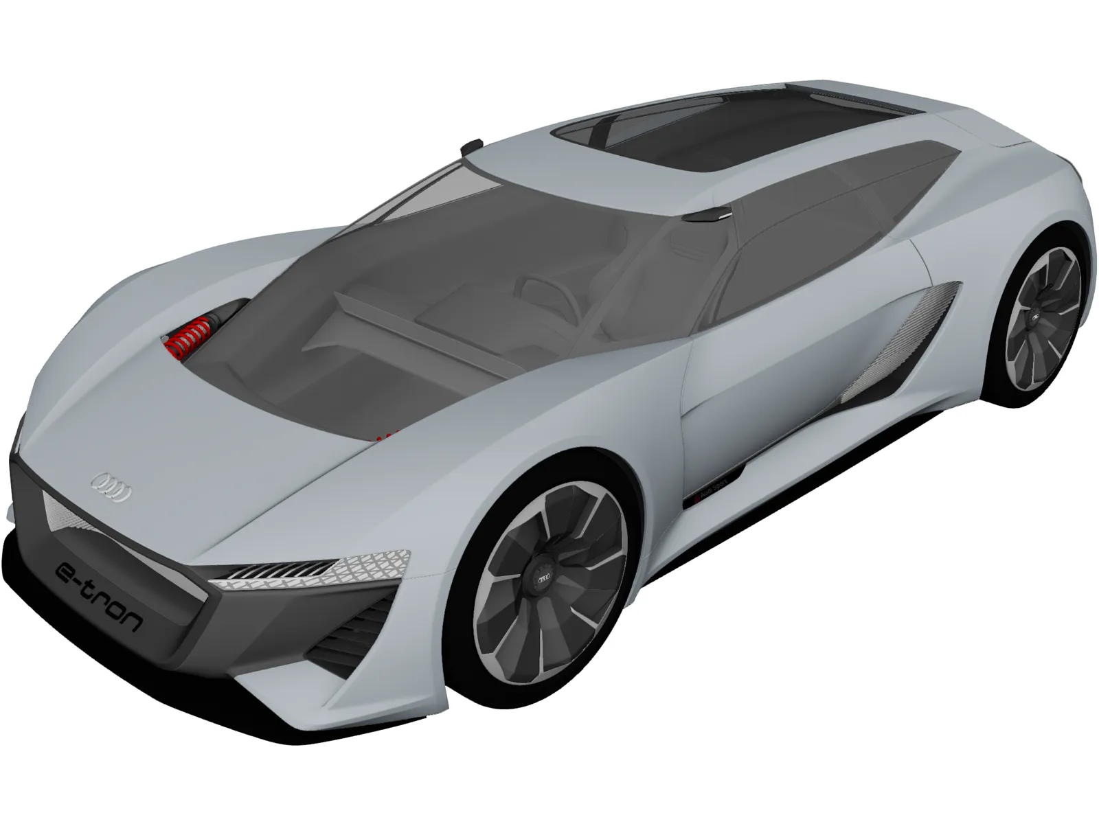 Audi PB 18 e-tron (2018) 3D Model