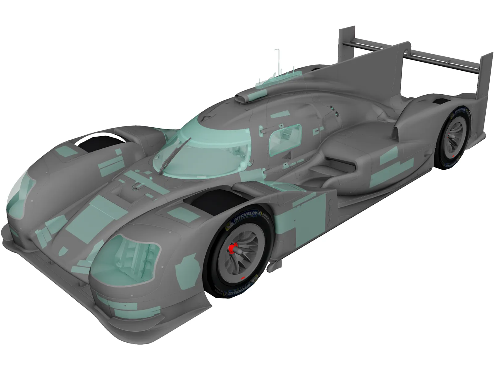Porsche 919 3D Model
