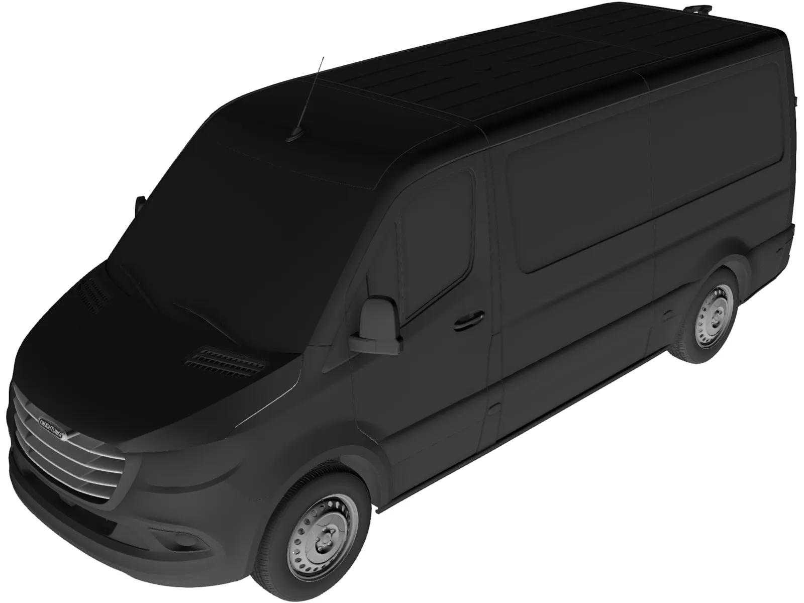 Freightliner Sprinter Panel Van L2H1 RWD (2019) 3D Model