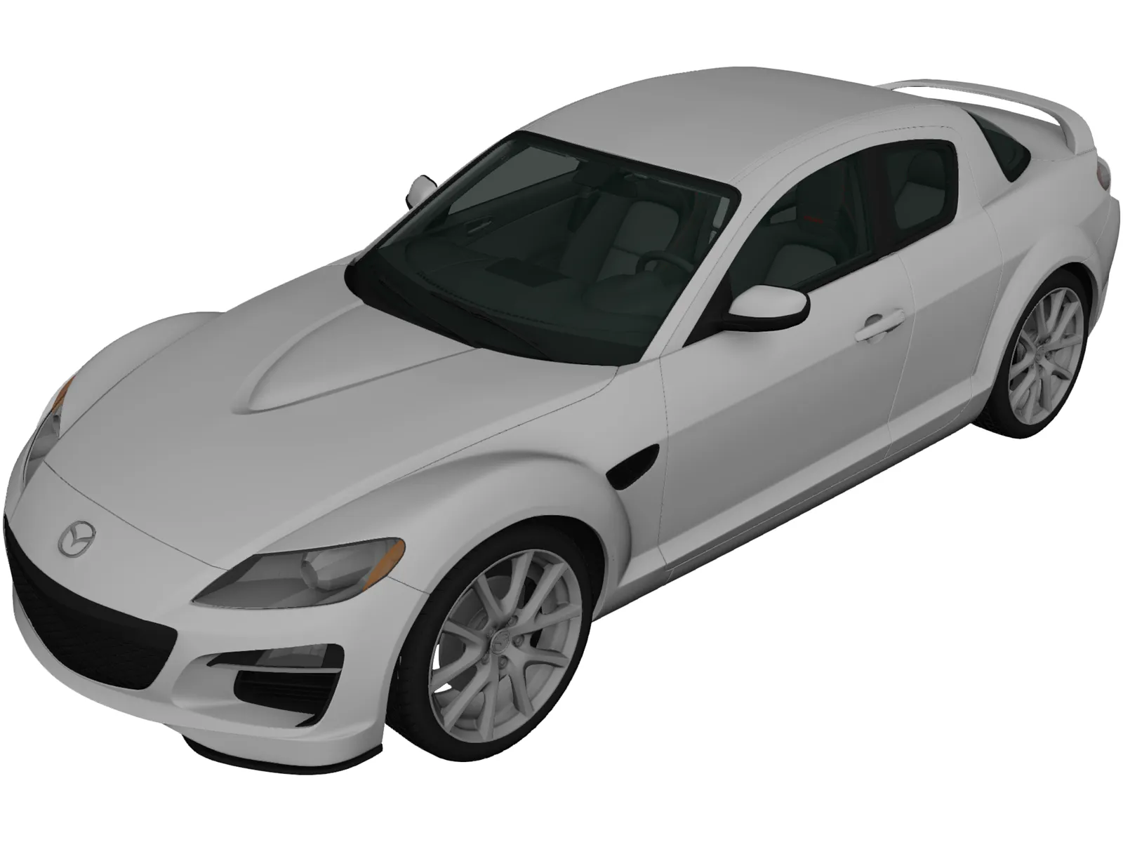 Mazda RX-8 (2008) 3D Model