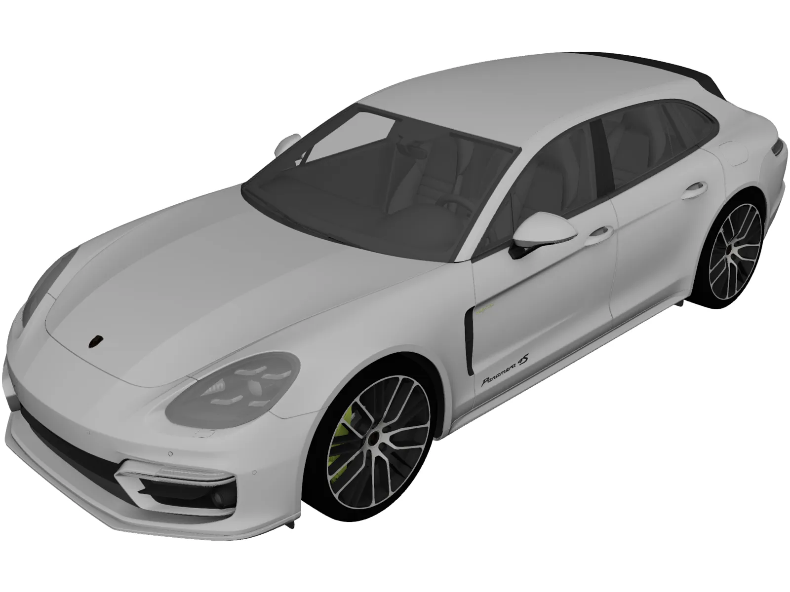 Porsche Panamera 4 E-Hybrid Sport Turismo (2021) 3D Model