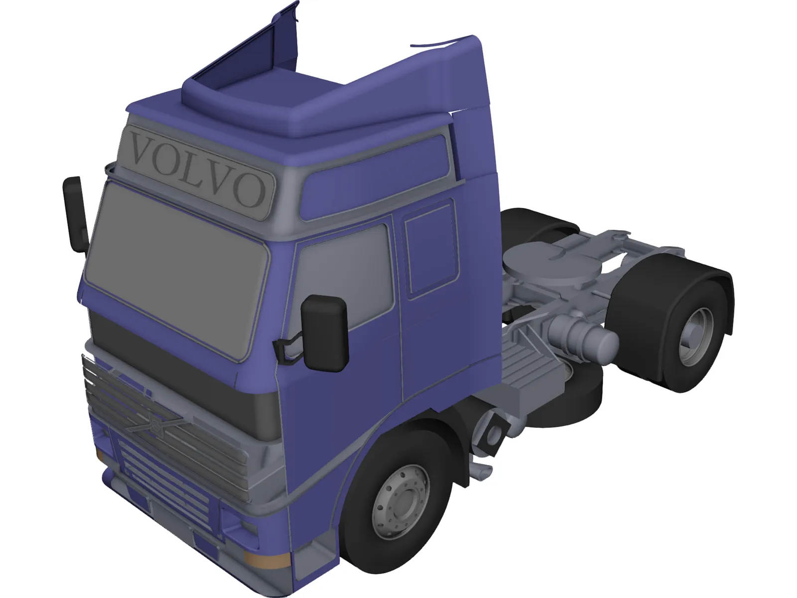 Volvo Truck 3D Model