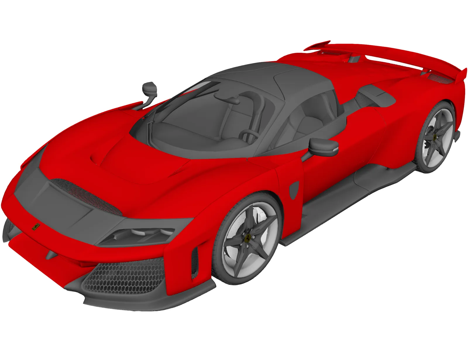 Ferrari F80 (2025) 3D Model