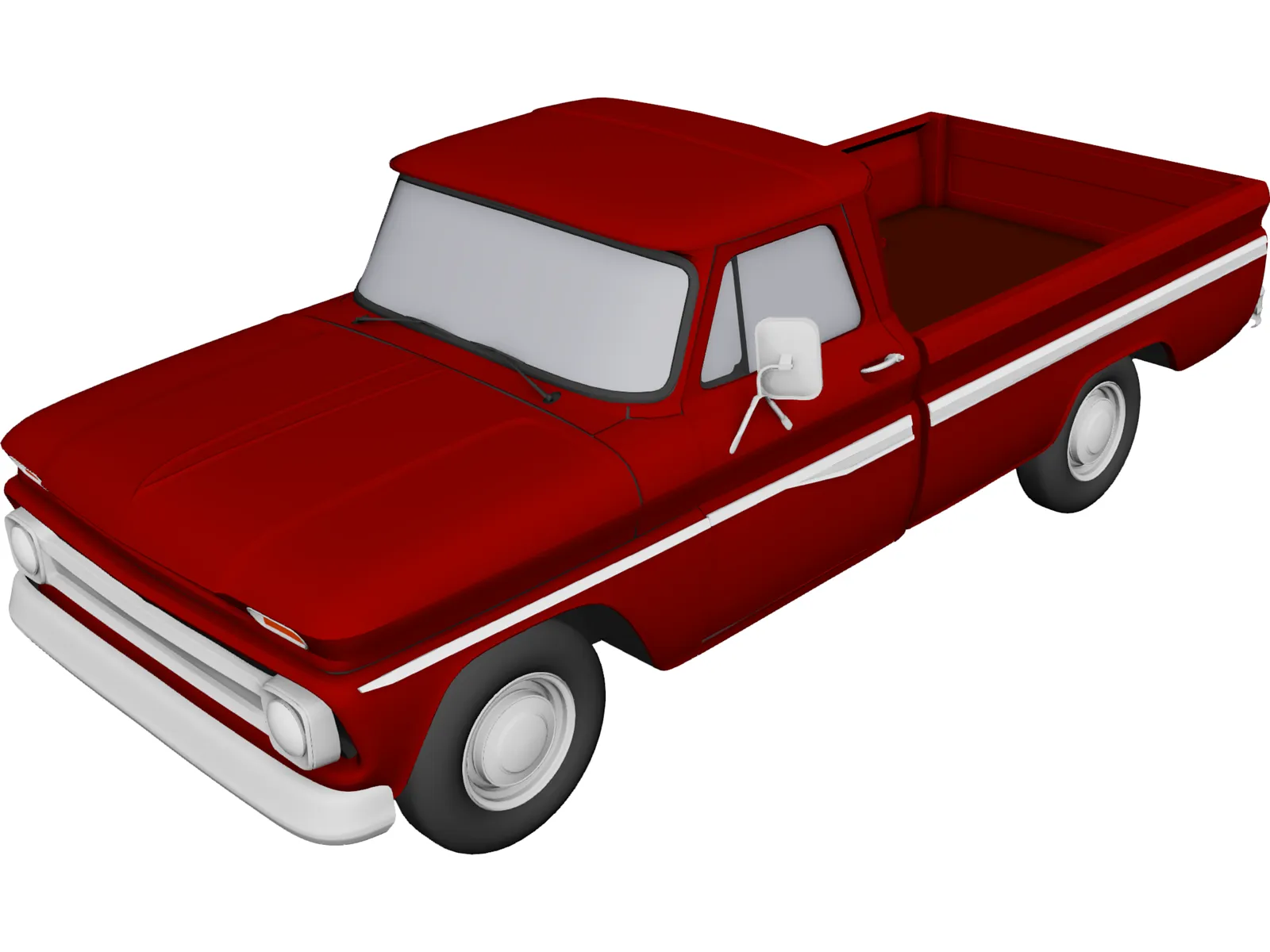 Chevrolet Pickup (1966) 3D Model