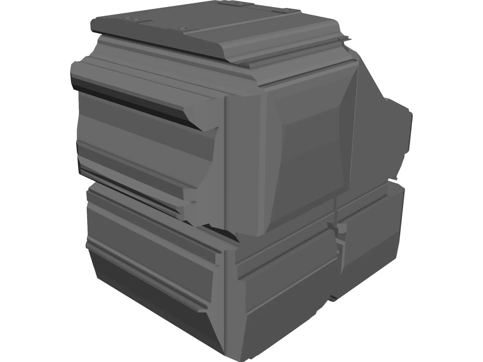 Honda GX-391 Engine 3D Model