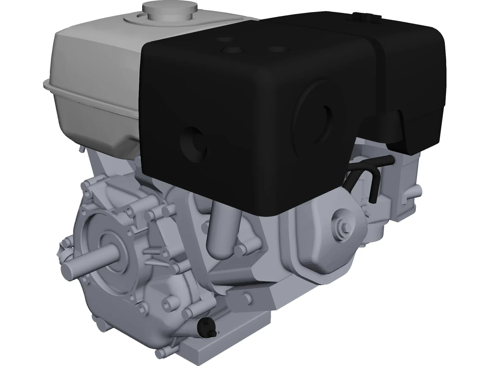 Honda GX340 Engine 3D Model