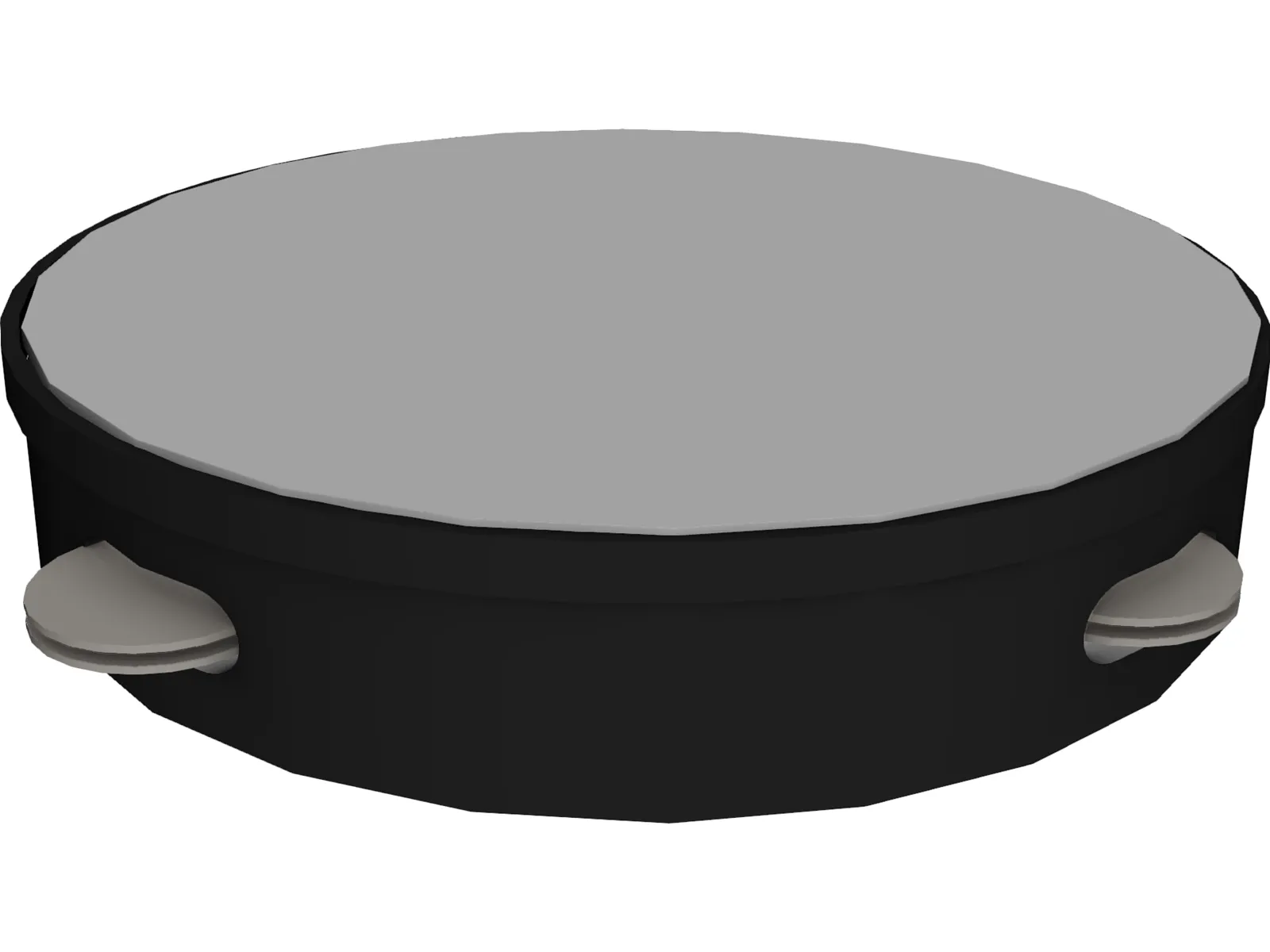 Tamborine 3D Model