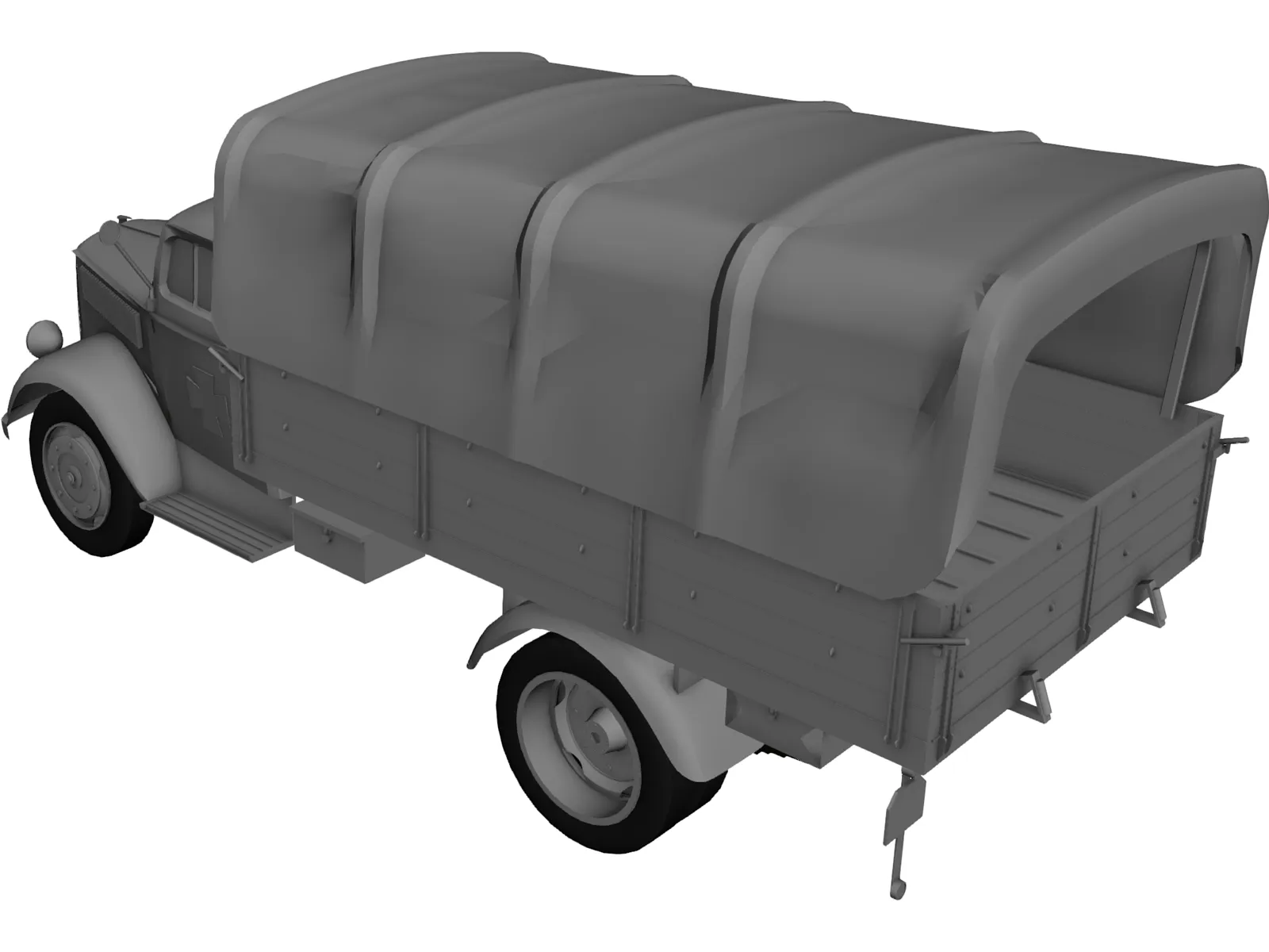 Opel Blitz 3D Model