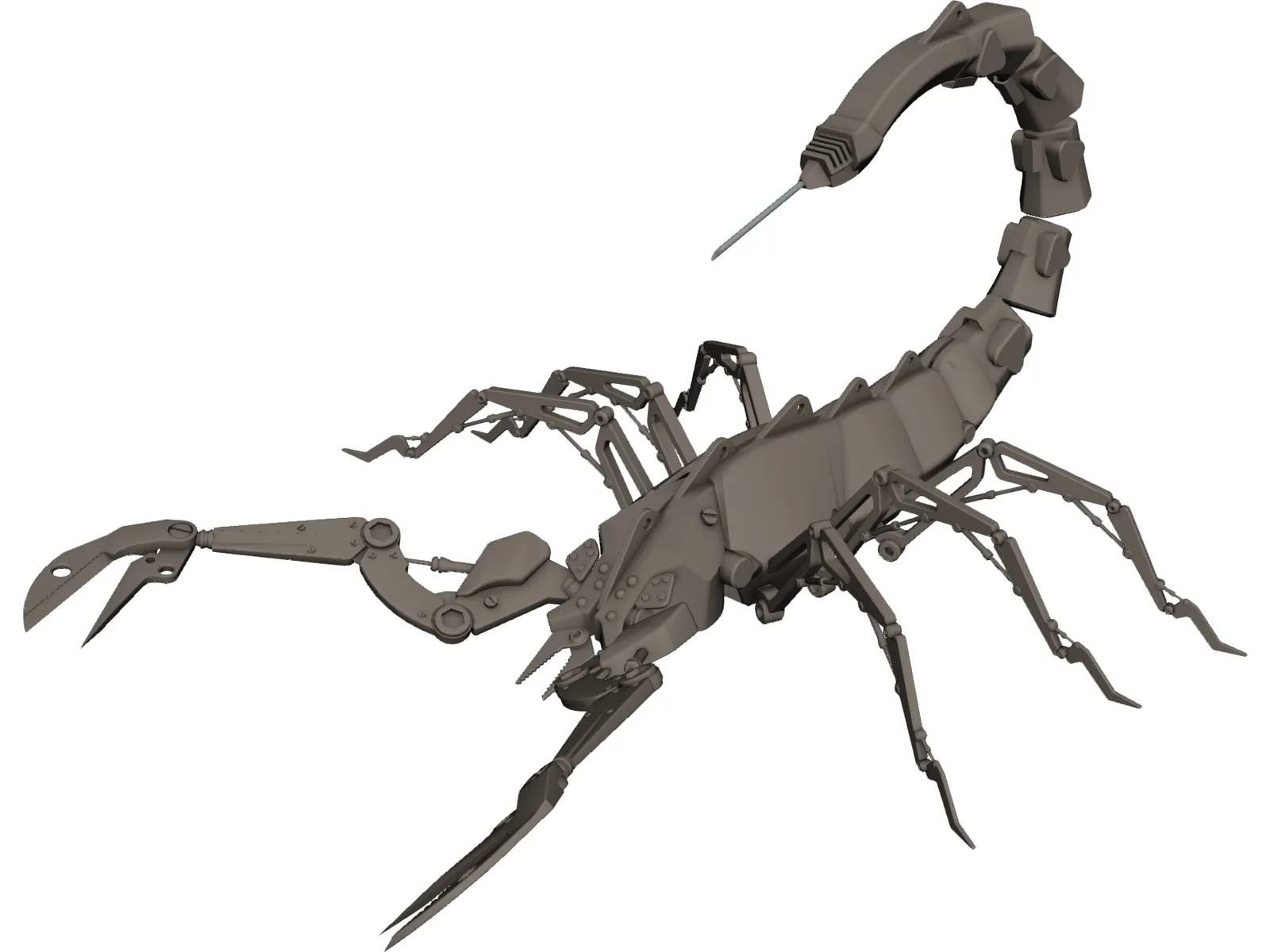 Cyber Scorpion 3D Model
