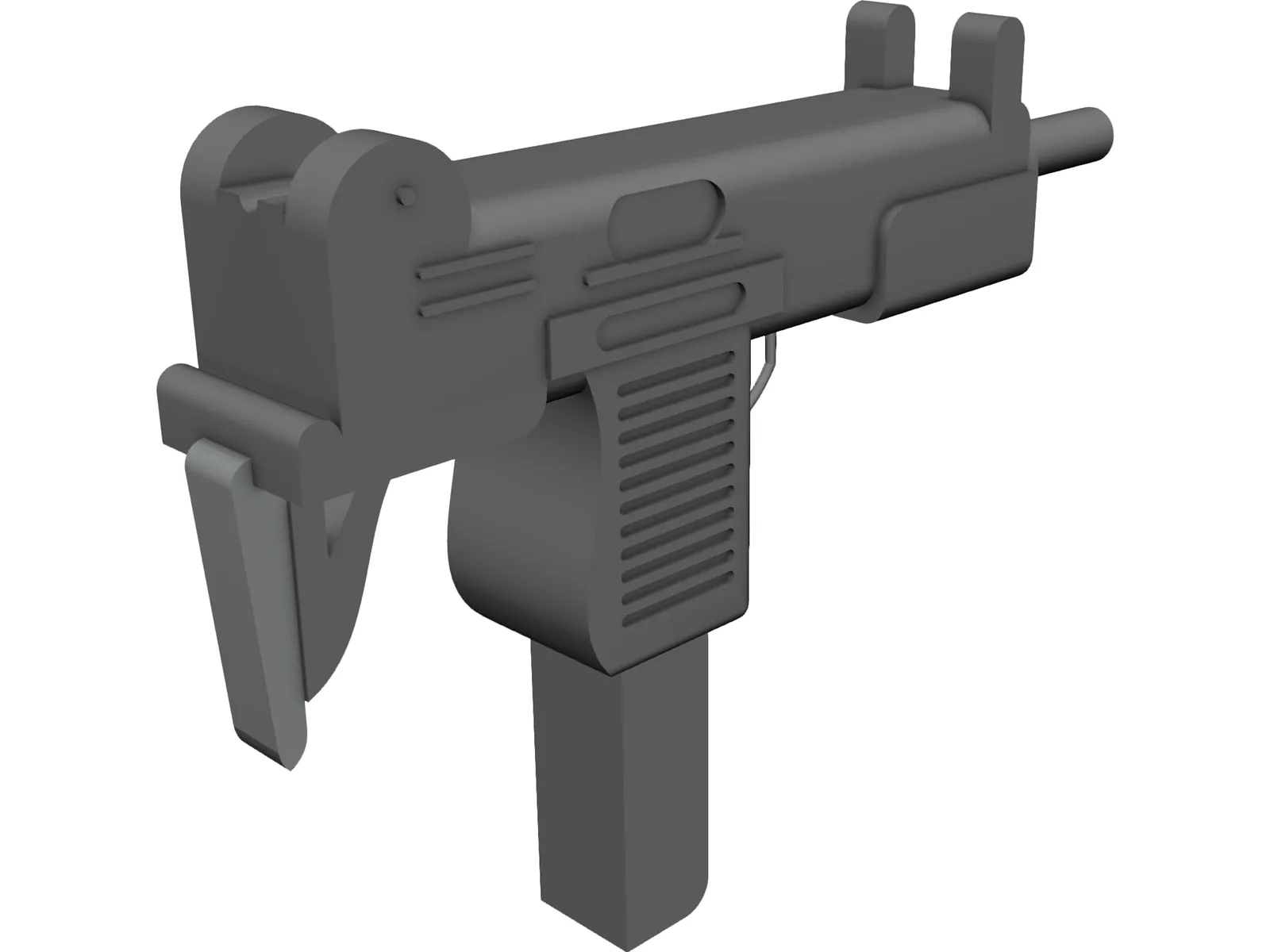 Uzi 3D Model