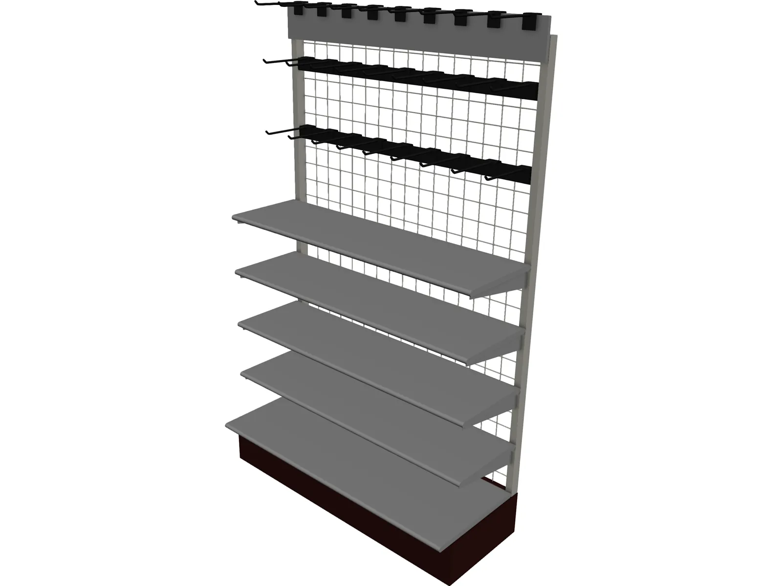 Mesh Shelf 3D Model