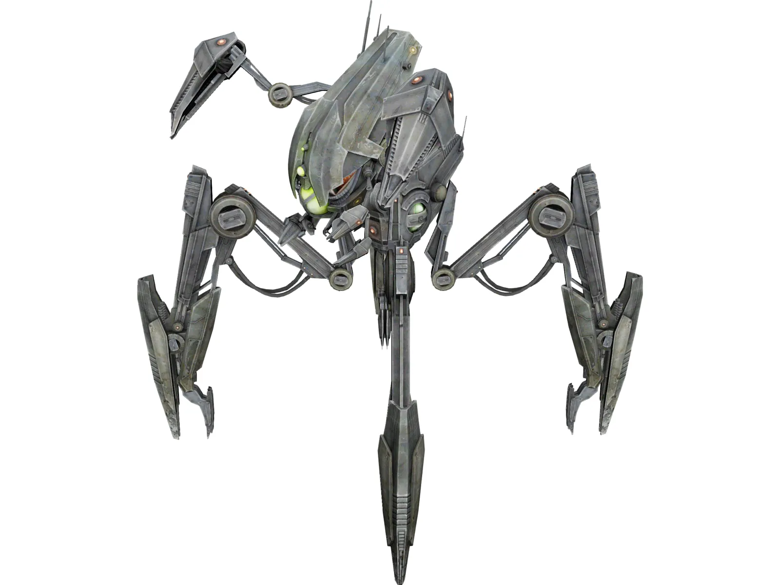 Titan Droid Robot Spider 3D Model