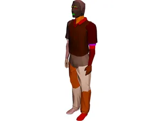 Characters 3D Models Collection