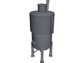 Wine Holding Tank 3D Model