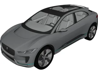 Jaguar I-Pace Concept 3D Model