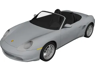 Porsche Boxster (1997) 3D Model