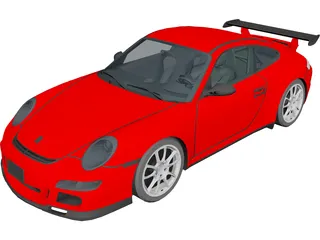 Porsche 911 GT3 RS 3D Model