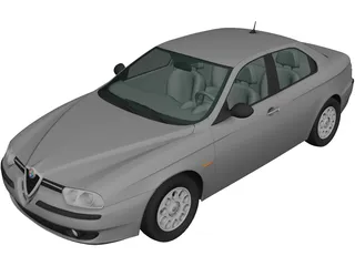Alfa Romeo 156 (1997) 3D Model