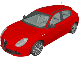 Alfa Romeo Giulietta 940 (2016) 3D Model