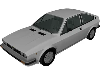 Alfa Romeo Sprint (1976) 3D Model