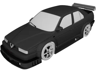 Alfa Romeo 155 V6 Ti (1993) 3D Model