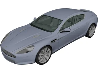 Aston Martin Rapide (2010) 3D Model