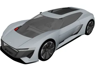 Audi PB 18 e-tron (2018) 3D Model