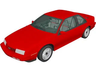 Chevrolet Beretta GT (1988) 3D Model