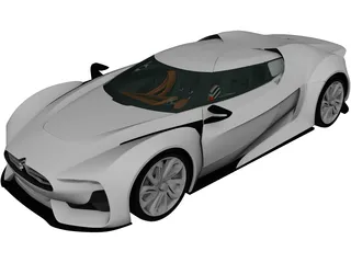 Citroen GT (2008) 3D Model