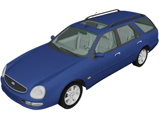Ford Scorpio Wagon (1994) 3D Model