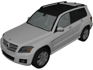 Mercedes-Benz GLK 350 (2010) 3D Model