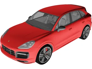 Porsche Cayenne GTS (2020) 3D Model