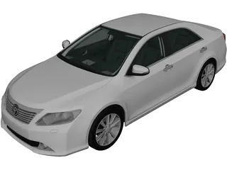 Toyota Camry (2011) 3D Model