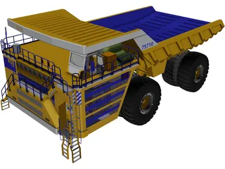 Belaz 75710 3D Model
