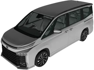 Toyota Voxy S-Z (2022) 3D Model