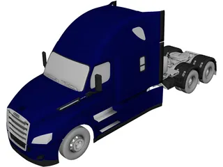 Frieghtliner Cascadia (2020) 3D Model