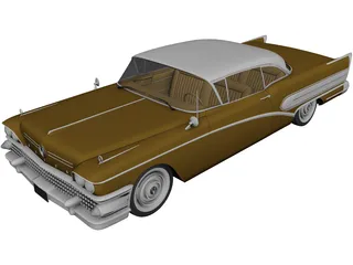 Buick Riviera Special (1958) 3D Model