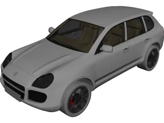 Porsche Cayenne (2004) 3D Model