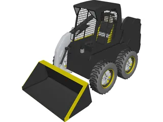 Skid Steer 3D Model