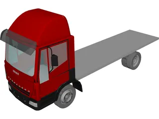 Iveco Eurocargo CAD 3D Model