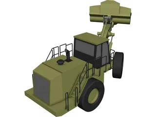 Caterpillar 998H CAD 3D Model