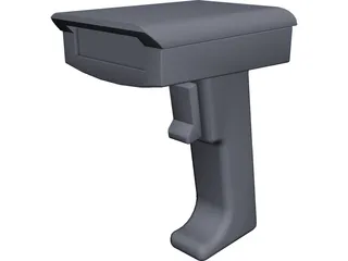 Barcode Scanner CAD 3D Model